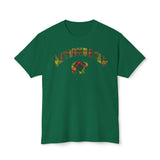 Adirondacks Black Bear Yellow Tartan Plaid HD Cotton T-Shirt