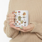 Mushrooms Ceramic Mug (11oz or 15oz)