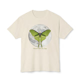Luna Moth Moon HD Cotton T-Shirt
