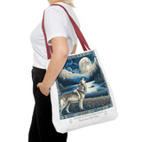 Wolf Native Poly Tote Bag