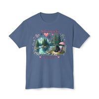 Adirondacks Folky Black Bear HD Cotton T-Shirt