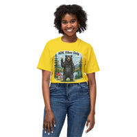 ADK Vibes Only Black Bear HD Cotton Unisex T-Shirt