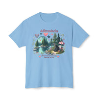 Adirondacks Folky Black Bear HD Cotton T-Shirt