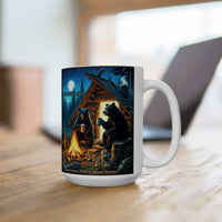 Adirondack Bears After Dark Ceramic Mug (15oz)