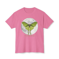 Luna Moth Moon HD Cotton T-Shirt