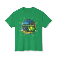 Adirondacks Camping Luna Moth HD Cotton T-Shirt