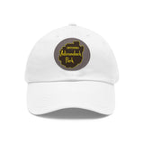 Entering Adirondack Park Dad Hat with Leather Patch (Round)