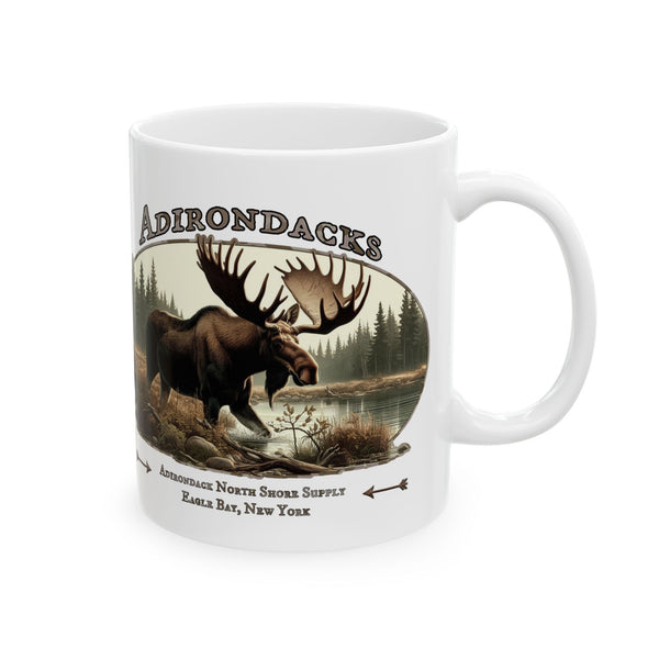 Camo Moose Ceramic Mug (11oz or 15oz)