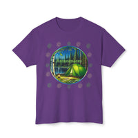 Adirondacks Camping Luna Moth HD Cotton T-Shirt