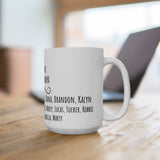 Dad Custom Ceramic Mug (15oz)