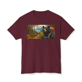 Adirondacks Woods Waters Wild Peaks Black Bear HD Cotton T-Shirt
