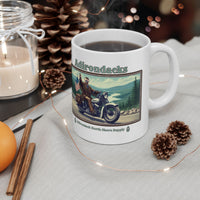 Teddy Roosevelt Adirondacks Motorcycle Ceramic Mug (11oz or 15oz)