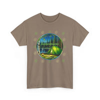 Adirondacks Camping Unisex 100% Cotton Tee