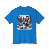 Bigfoot Selfie Unisex HD Cotton T-shirt