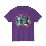 Adirondacks Folky Black Bear HD Cotton T-Shirt