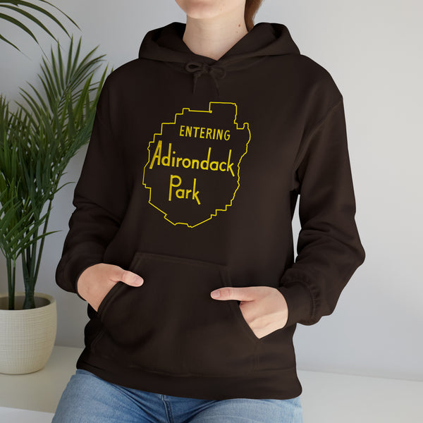 Entering Adirondack Park Unisex Hoodie