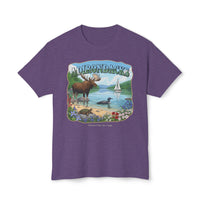 Adirondacks Walter the Moose Lakeside HD Cotton T-Shirt