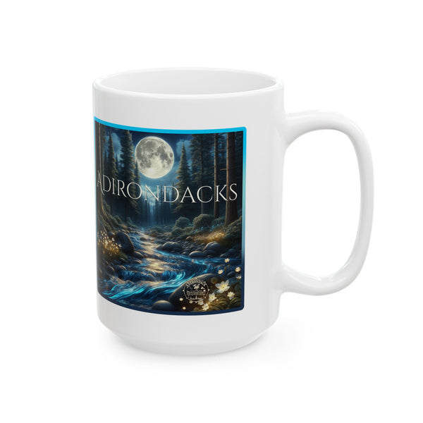 Moonlight Delight Adirondacks Ceramic Mug (11oz or 15oz)