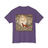 Fox in the Morning Forest HD Cotton T-shirt