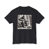 Bigfoot Guitar HD Cotton T-shirt