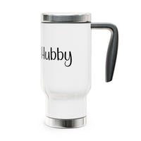 Hubby 14oz Stainless Steel Travel Mug with Handle