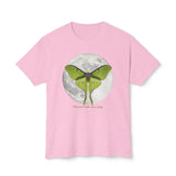 Luna Moth Moon HD Cotton T-Shirt