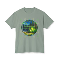 Adirondacks Camping Luna Moth HD Cotton T-Shirt