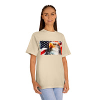 Patriotic Liberty Eagle T-Shirt Unisex 100% Cotton Classic Tee ❤️🤍💙