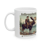 Teddy Roosevelt Adirondacks Moose Ceramic Mug (11oz or 15oz)