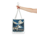 Wolf Native Poly Tote Bag