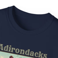 Teddy Roosevelt Adirondacks Moose Unisex 100% Ultra Cotton T-Shirt