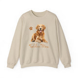 Golden Mom Golden Retriever Unisex Heavy Blend Crewneck Sweatshirt