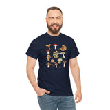 Shrooms, Groovy Shrooms Unisex 100% Cotton Tee