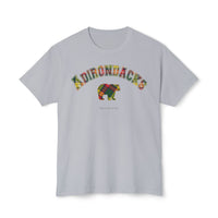Adirondacks Black Bear Yellow Tartan Plaid HD Cotton T-Shirt