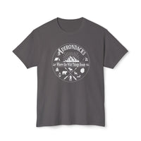 Adirondacks Where The Wild Things Roam HD Cotton T-Shirt