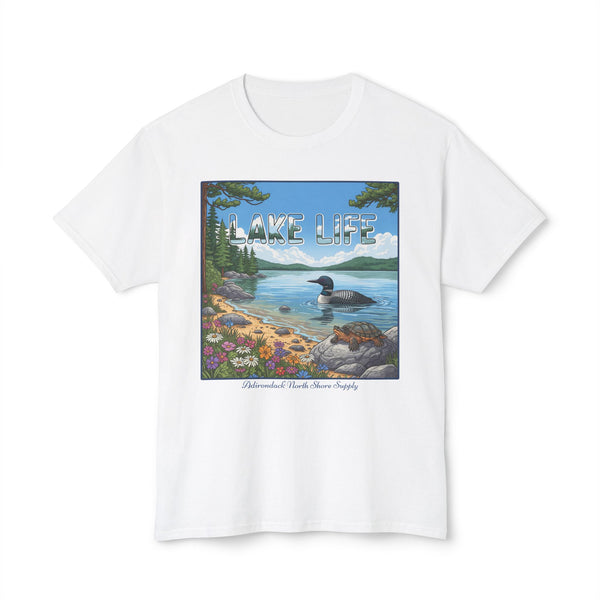 Lake Life Loon HD Cotton T-Shirt