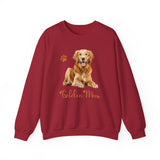Golden Mom Golden Retriever Unisex Heavy Blend Crewneck Sweatshirt