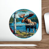 Adirondacks Moose Die-Cut Sticker