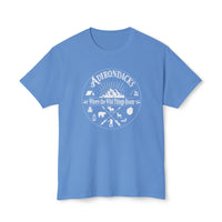 Adirondacks Where The Wild Things Roam HD Cotton T-Shirt