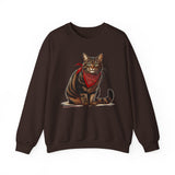 Mr. Willie Cat Unisex Heavy Blend Crewneck Sweatshirt