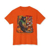Beary Cozy Campfire HD Cotton T-Shirt