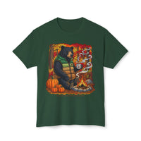 Beary Cozy Campfire HD Cotton T-Shirt