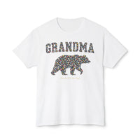 Grandma Bear Calico HD Cotton T-Shirt
