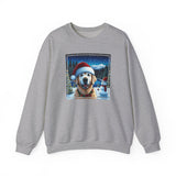 Golden Retriever Unisex Holiday Crewneck Sweatshirt 2