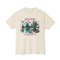 Adirondacks Folky Black Bear HD Cotton T-Shirt