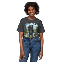 ADK Vibes Only Black Bear HD Cotton Unisex T-Shirt