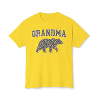 Grandma Bear Calico HD Cotton T-Shirt