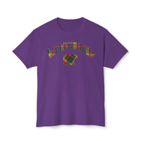 Adirondacks Black Bear Yellow Tartan Plaid HD Cotton T-Shirt