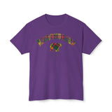 Adirondacks Black Bear Yellow Tartan Plaid HD Cotton T-Shirt