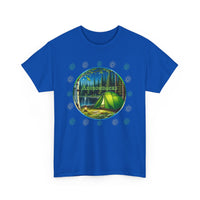 Adirondacks Camping Unisex 100% Cotton Tee